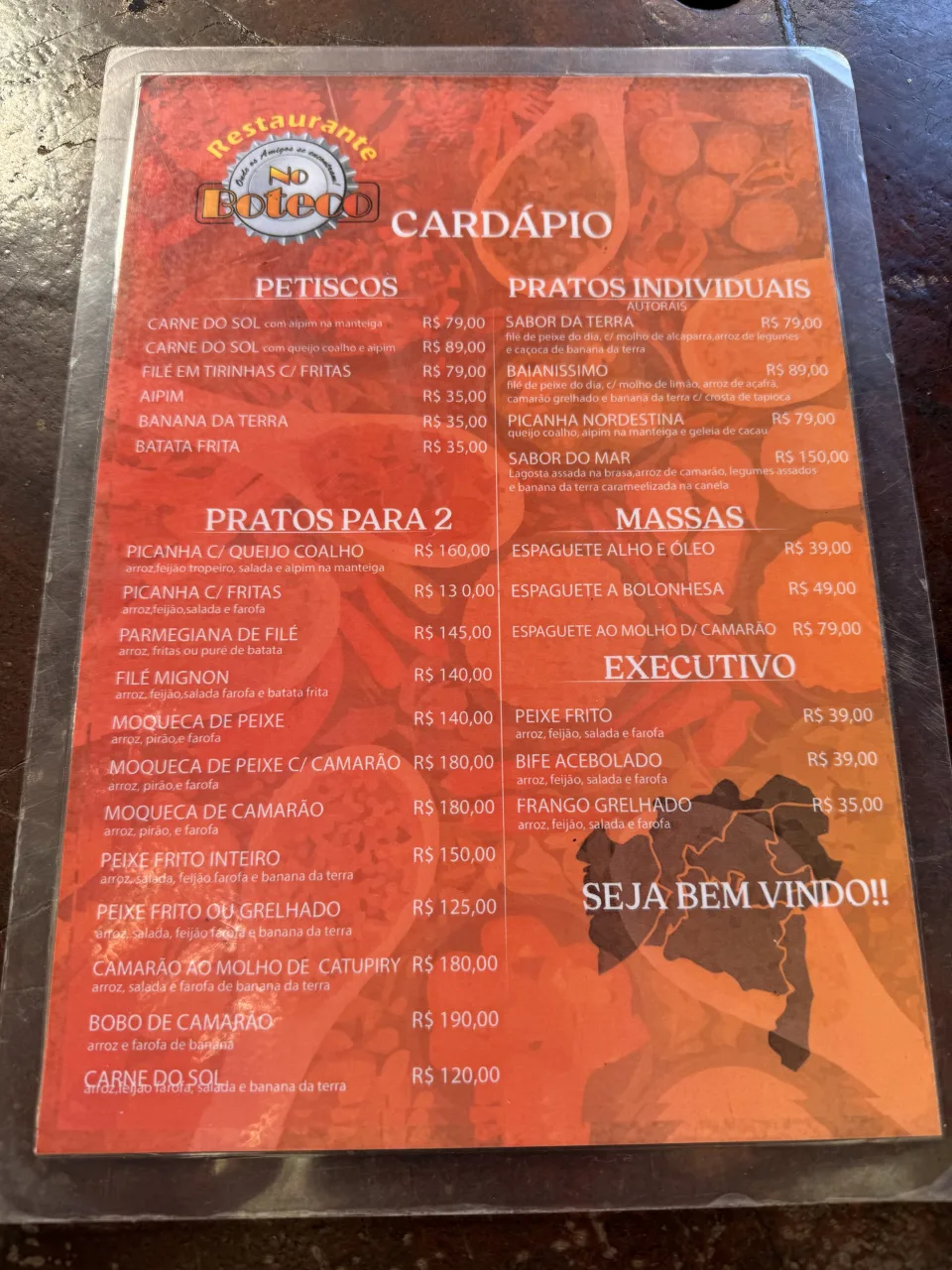 Restaurante no Boteco, Itacaré
