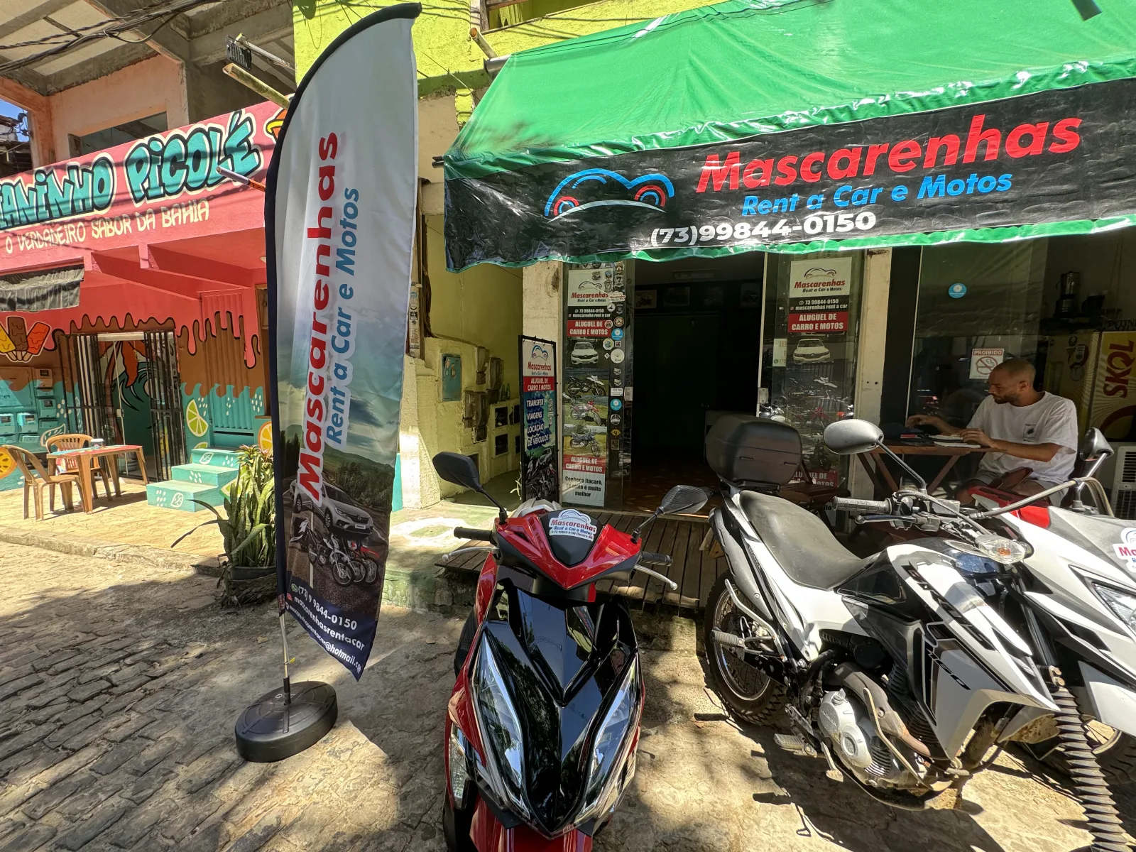 Mascarenhas Rent a Car e Motos, Itacaré