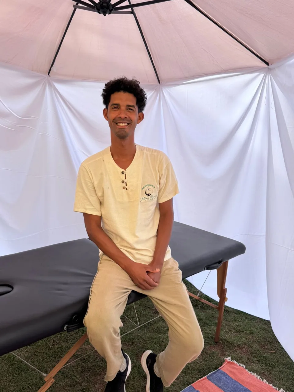 Uilken Brito massoterapeuta, Itacaré