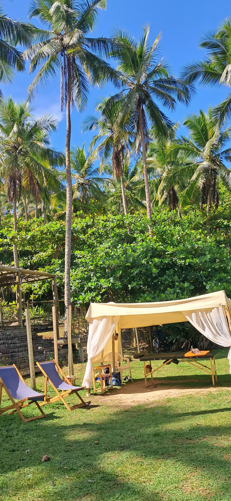 Massagem na praia Resende-Itacaré, Itacaré